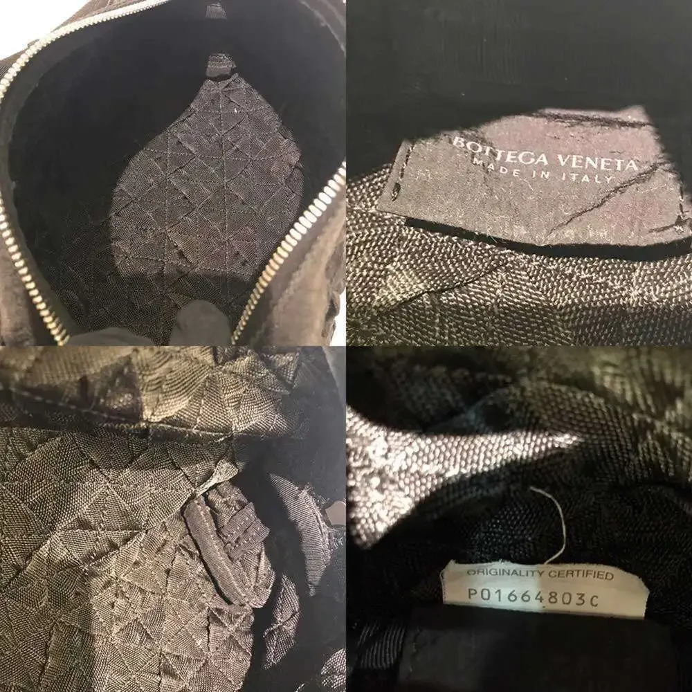 BOTTEGA VENETA Black Intrecciato Hobo Bag
